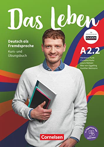 Stock image for Das Leben A2: Teilband 2 - Kurs- und bungsbuch: Mit PagePlayer-App inkl. Audios, Videos, Texten und bungen for sale by Revaluation Books
