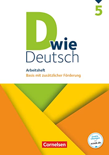 Beispielbild fr D wie Deutsch - Zu allen Ausgaben 5. Schuljahr - Arbeitsheft mit Lsungen: Basis mit zustzlicher Frderung zum Verkauf von Revaluation Books