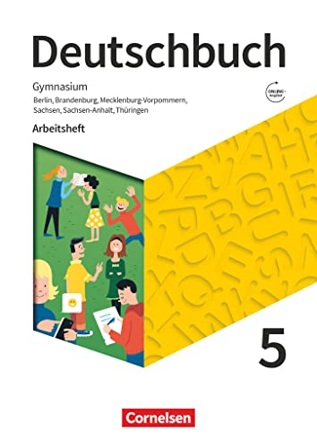 Beispielbild fr Deutschbuch Gymnasium 5 Schuljahr Berlin Brandenburg MecklenburgVorpommern Sachsen SachsenAnhalt und Thringen Arbeitsheft mit Lsungen Neue Ausgabe zum Verkauf von Buchpark