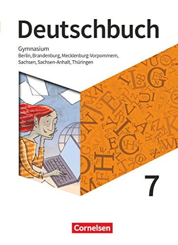 Stock image for Deutschbuch Gymnasium 7. Schuljahr - Berlin, Brandenburg, Mecklenburg-Vorpommern, Sachsen, Sachsen-Anhalt und Thringen - Schlerbuch for sale by Revaluation Books