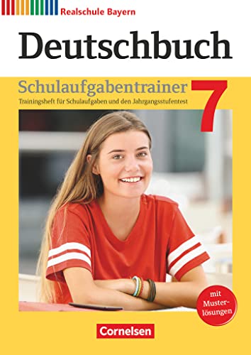 Beispielbild fr Deutschbuch - Realschule Bayern - Neubearbeitung: 7. Jahrgangsstufe - Schulaufgabentrainer mit Lsungen zum Verkauf von medimops