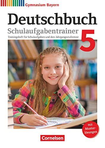 Immagine stock per Deutschbuch Gymnasium 5. Jahrgangsstufe - Bayern - Schulaufgabentrainer mit L�sungen