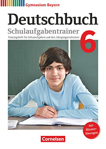 Beispielbild fr Deutschbuch Gymnasium - Bayern - Neubearbeitung: 6. Jahrgangsstufe - Schulaufgabentrainer mit Lsungen zum Verkauf von medimops