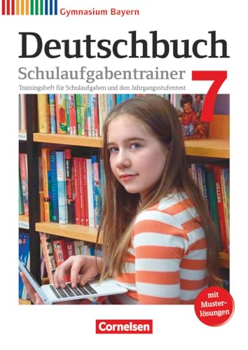 Beispielbild fr Deutschbuch Gymnasium - Bayern - Neubearbeitung: 7. Jahrgangsstufe - Schulaufgabentrainer mit Lsungen zum Verkauf von medimops