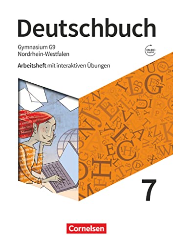 Beispielbild fr Deutschbuch Gymnasium - Nordrhein-Westfalen - Neue Ausgabe: 7. Schuljahr - Arbeitsheft mit interaktiven bungen auf scook.de: Mit Lsungen zum Verkauf von medimops