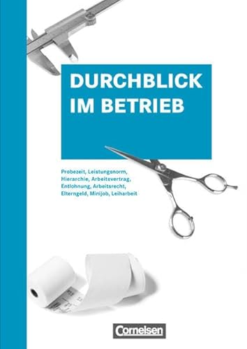 Imagen de archivo de Durchblick im Betrieb: Schlerbuch a la venta por medimops