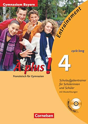 Beispielbild fr  plus! - Ausgabe 2004: Band 4 (cycle long) - Schulaufgabentrainer - Gymnasium Bayern: Arbeitsheft mit eingelegten Musterlsungen und CD: Arbeitsheft mit Musterlsungen zum Verkauf von medimops