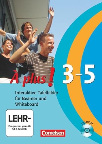 Beispielbild fr  Plus! Interaktiv - Interaktive Tafelbilder fr Beamer und Whiteboard: Band 3, Band 4 (Cycle long/court) und Band 5 - CD-ROM zum Verkauf von medimops