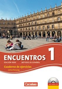Stock image for Encuentros, Bd. 1: Cuaderno de ejercicios - Lehrerfassung (inkl. CD) for sale by medimops