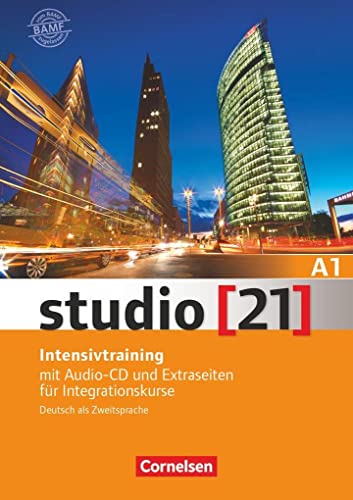 Stock image for studio [21] - Grundstufe: A1: Gesamtband - Intensivtraining: Mit Audio-CD und Extraseiten fr Integrationskurse for sale by medimops
