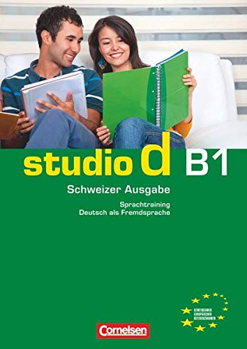 Stock image for studio d - Schweiz: B1: Gesamtband - Sprachtraining mit eingelegten Lsungen for sale by medimops