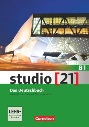 Stock image for studio [21] - Grundstufe: B1: Gesamtband - Das Deutschbuch (Kurs- und bungsbuch mit DVD-ROM): DVD: E-Book mit Audio, interaktiven bungen, Videoclips for sale by medimops