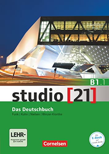 Stock image for studio [21] - Grundstufe: B1: Teilband 1 - Das Deutschbuch (Kurs- und bungsbuch mit DVD-ROM): DVD: E-Book mit Audio, interaktiven bungen, Videoclips for sale by medimops