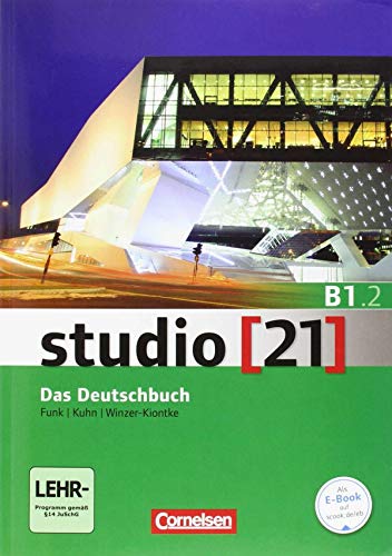 9783065206105: Studio 21 B1.2 libro de curso (Incluye CD): Deutschbuch B1.2 mit DVD-Rom