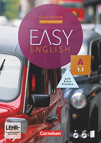 Beispielbild fr Easy English: A1: Band 1 - Kursbuch - Kursleiterfassung: Mit Audio-CD, Phrasebook, Aussprachetrainer und Video-DVD zum Verkauf von medimops