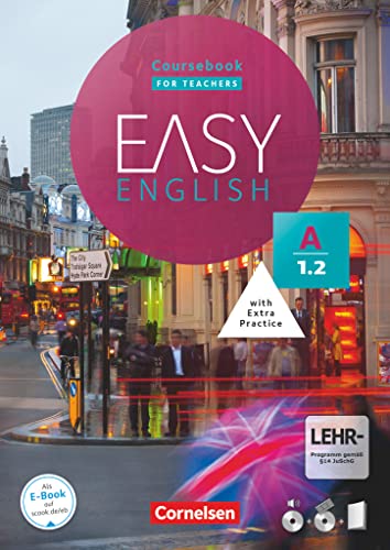 Stock image for Easy English: A1: Band 2 - Kursbuch - Kursleiterfassung: Mit Audio-CDs, Phrasebook, Aussprachetrainer und Video-DVD for sale by medimops