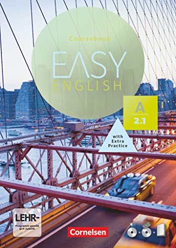 Stock image for Easy English: A2: Band 1 - Kursbuch: Mit Audio-CD, Phrasebook, Aussprachetrainer und Video-DVD for sale by medimops