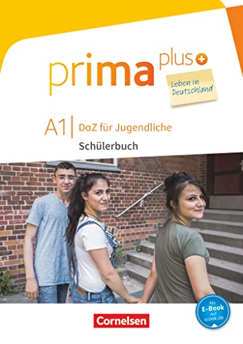 9783065208956: prima plus A1 Band 1 - Schlerbuch mit Audios online: Leben in Deutschland