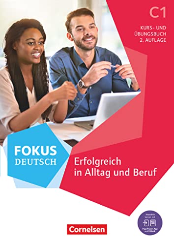 Stock image for Fokus Deutsch C1 - Kurs- und bungsbuch. Mit PagePlayer-App inkl. Audios und Videos for sale by Revaluation Books