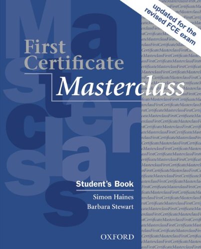 Beispielbild fr First Certificate - Masterclass - Third Edition: First Certificate Masterclass. Students Book: Upper zum Verkauf von medimops