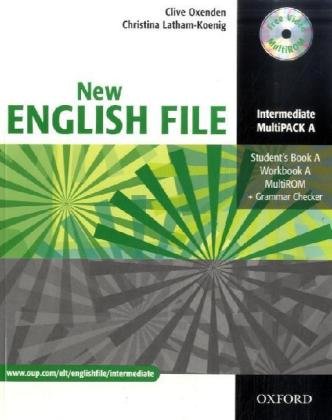 9783068006108: English File - New Edition: Intermediate - Part A - Student's Book, Workbook, Grammar Checker and Multi-CD-ROM: In Pack