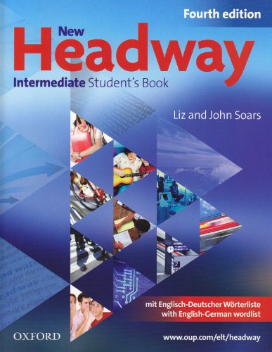 9783068016619: New Headway English Course. Intermediate German Edition: Student's Book mit zweisprachiger Vokabelliste mit CD-ROM