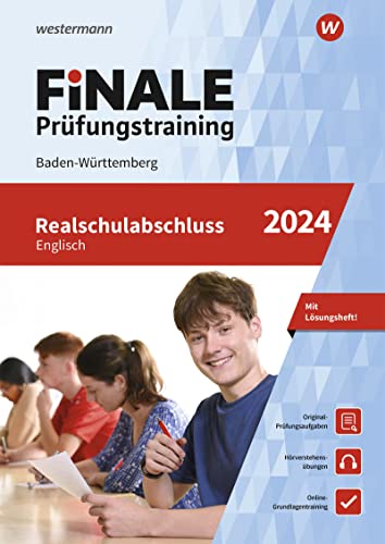 Beispielbild fr FiNALE Prfungstraining Realschulabschluss Baden-Wrttemberg: Englisch 2024 Arbeitsbuch mit Lsungsheft und Audio-Dateien zum Verkauf von medimops