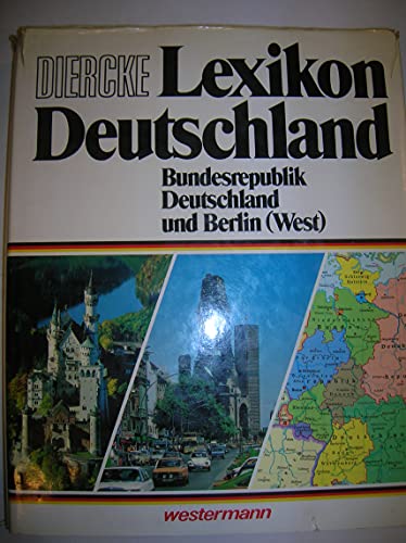 9783075088609: Diercke Lexikon Deutschland. Bundesrepublik Deutschland und Berlin (West)