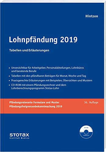 Beispielbild fr Lohnpfndung 2019: Tabellen und Erluterungen zum Verkauf von medimops