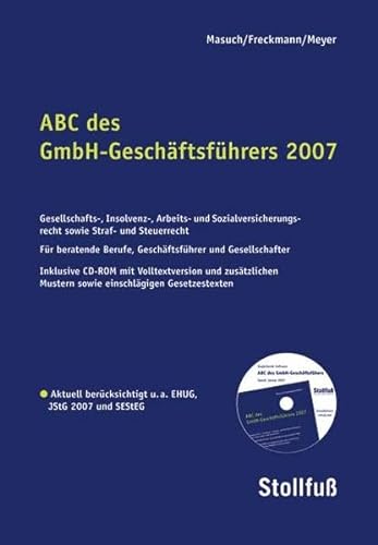 9783083160014: ABC des GmbH-Geschftsfhrers 2007