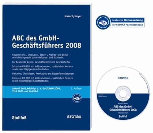 9783083160021: ABC des GmbH-Geschftsfhrers 2008 (Stollfuss-Ratgeber) - Masuch, Andreas