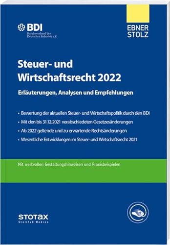 Beispielbild fr Steuer- und Wirtschaftsrecht 2022: Erluterungen, Analysen und Empfehlungen zum Verkauf von medimops