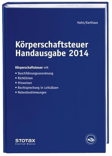 Stock image for Krperschaftsteuer Handausgabe 2014 for sale by Buchpark