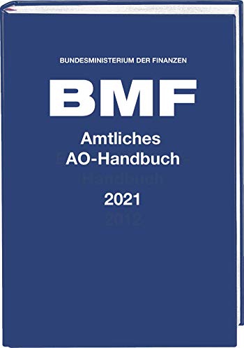 Beispielbild fr Amtliches AO-Handbuch 2021 zum Verkauf von medimops