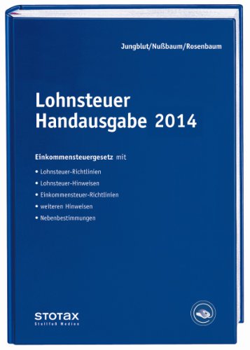 Beispielbild fr Lohnsteuer Handausgabe 2014 zum Verkauf von Buchpark