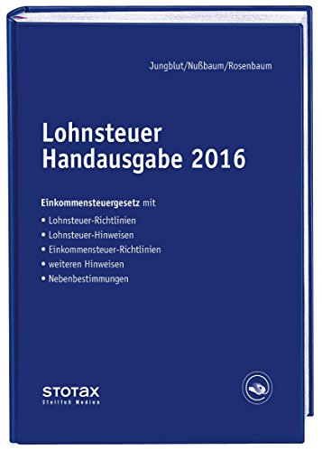 9783083672166: Lohnsteuer Handausgabe 2016