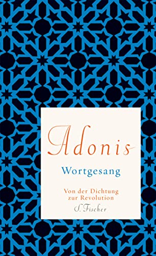 9783100006301: Adonis: Wortgesang