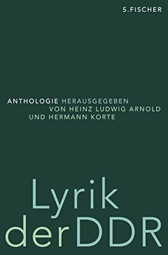 9783100015334: Die Lyrik der DDR