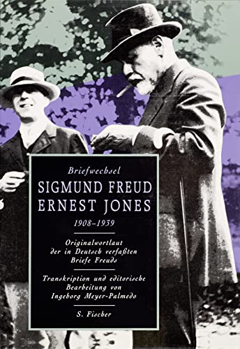 Briefwechsel Sigmund Freud / Ernest Jones 1908-1939 (zwei Bände) : Englischsprachige Ausgabe der Harvard University Press mit einem Zusatzband, der die deutschsprachigen Brieftexte Freuds im Originalwortlaut enthält (Transkription und editorische Bearbeitung von Ingeborg Meyer-Palmedo) - Freud, Sigmund; Jones, Ernes