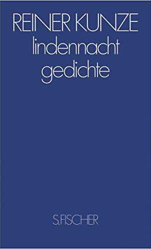 Lindennacht.- signiert, Widmungsexemplar Gedichte. - Kunze, Reiner.