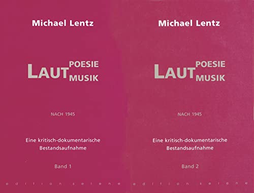 9783100439369: Lentz, M: Lautpoesie nach 1945/ 2 Bd.