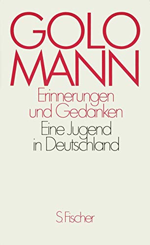 Beispielbild fr Erinnerungen und Gedanken: Eine Jugend in Deutschland (German Edition) zum Verkauf von Better World Books