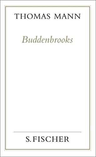 9783100482228: Buddenbrooks. Verfall einer Familie. (Frankfurter Ausgabe): Gesammelte Werke in Einzelbnden. Frankfurter Ausgabe.