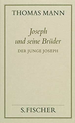 Beispielbild fr Thomas Mann, Gesammelte Werke in Einzelbnden. Frankfurter Ausgabe: Joseph und seine Brder II Der junge Joseph: Bd. 10 zum Verkauf von medimops