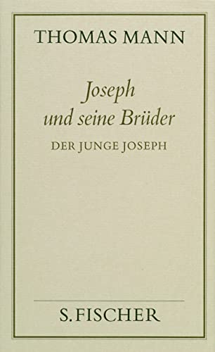 9783100482303: Joseph und seine Brder II. Der junge Joseph ( Frankfurter Ausgabe): Der junge Joseph