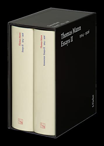 9783100483546: Essays II 1914-1926: Text und Kommentar in einer Kassette