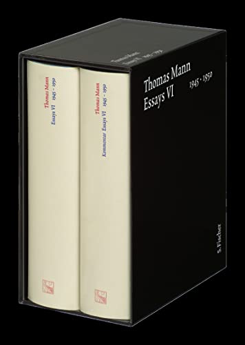 9783100483669: Thomas Mann, Essays: Essays VI 1945-1950: Text und Kommentar: Bd 6