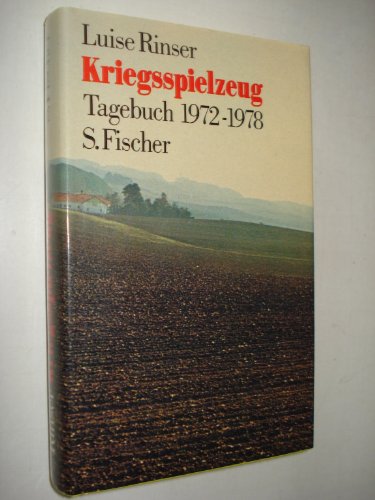 Beispielbild fr Kriegsspielzeug. Tagebuch 1972-1978. zum Verkauf von Versandantiquariat  Rainer Wlfel