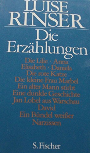 Beispielbild für Die Erzählungen / Luise Rinser zum Verkauf von Versandantiquariat Buchegger