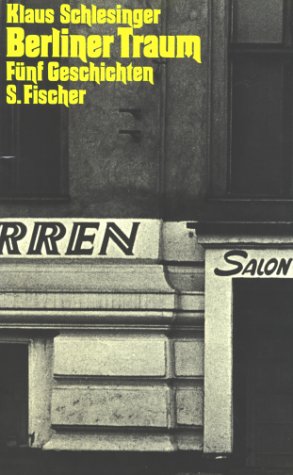 Stock image for Berliner Traum. Fnf Geschichten for sale by Ammareal